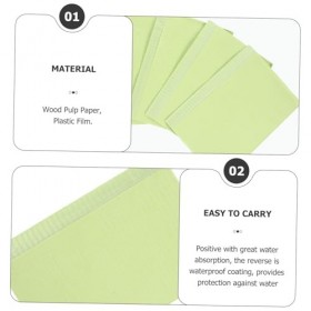 minkissy 125 Pièces Foulard Dentaire Coussins De Soins Bucco-Dentaires Couvertures De Table De Tatouage Nappe De Tatouage Bav