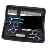 IWOWHERO 1 Jeu Ciseaux De Coiffeur Professionnel Outil De Coupe De Salon Ciseaux à Cheveux Kit De Cisailles De Coiffure Outil