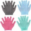 FRCOLOR 12 Paires De Gants De Gommage De Boue Serviettes Pour Le Corps Serviettes De Massage Gants Pour Le Nettoyage Spa Gant