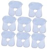FRCOLOR 8 Pcs Tablier En Tissu De Rasage Tablier De Toilettage Tabliers Pour Hommes Tablier De Coupe De Barbe Tablier De Coup