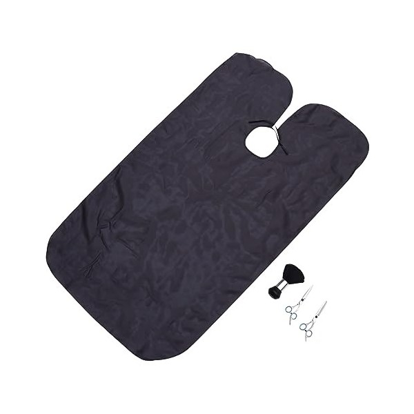 FRCOLOR 8 Pièces Ensemble De Coupe De Cheveux Teinture De Cheveux Professionnelle Cape De Coupe De Cheveux Ciseaux Amincissan