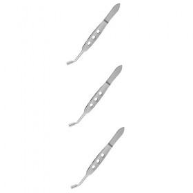 iplusmile 3 Pièces Pince De Massage Des Glandes De Meibomius Outil De Cils Outils De Cils Pour Extensions De Cils Cils Pince 