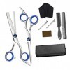 FOMIYES 1 Ensemble/9 Pièces Ensemble DOutils Ménagers Ciseaux De Coupe De Cheveux Accessoires De Salon De Coiffure Ciseaux F