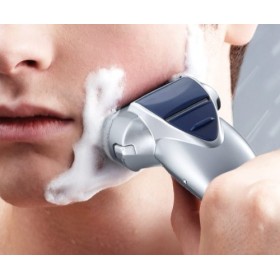 Panasonic ES-SL41&nbsp;3&nbsp;lames rasoir électrique Wet/Dry avec tondeuse rétractable pour homme