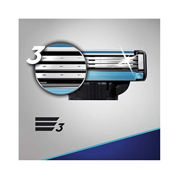 Gillette Lames de Rechange mach3, Paquet de 6