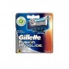 Gillette Lames Fusion Proglide Manuel Testé Dermatologiquement x 4