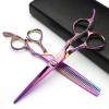 6 pouces styling outil arc-en-cheveux ciseaux de coiffure professionnel coiffure ciseaux 2 pcs 2pcs 