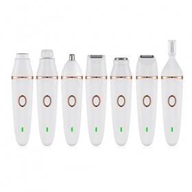 FOMIYES Épilateur Tondeuse Cheveux Coupe Cheveux Machine DÉpilation Cils Blanc Corps Miss