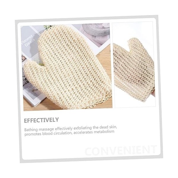 FRCOLOR 10 Pièces Gants De Bain Gants Exfoliants Pour La Douche Gant De Bain Douche Gants Exfoliants Sabler Gant De Bain Épur