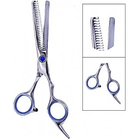 Kit Ciseaux de Coiffure,3Pcs de Ciseaux de Coiffure en Acier Inoxydable Ciseaux Amincissants Professionnels Coiffeur pour Coi