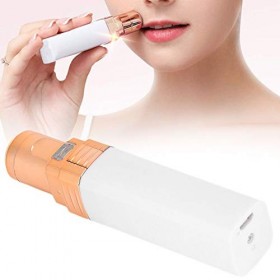 Épilateur Pour le Visage des Femmes Appareil Dépilation Rasoir Kitbikini Rasoir Épilation Douce USB Blanc Pour Sourcils Jamb