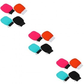 POPETPOP Lot De 12 Gants De Gommage Pour Douche Luffa Marionnettes De Bain Gants De Massage Gants De Bain Asiatiques Tumme Ne