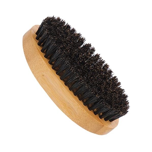 FOMIYES 5 Pièces Brosse Coiffante Brosse À Cheveux De Sanglier Brosse À Barbe En Poils De Sanglier Brosse À Moustache Brosse 