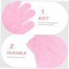 FRCOLOR 50 Pièces Gants De Bain À Cinq Doigts Gant De Gommage Pour Le Corps Gants Exfoliants Débarbouillettes Pour Le Bain Se