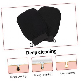 minkissy Lot de 16 gants de bain exfoliants pour le corps, gants de massage du corps, éponge de bain, serviettes de nettoyage