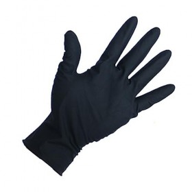 KALLORY Gants Jetables 100 Pièce/Boîte Grands En Latex En Latex Grands En Nitrile Jetables Sans Latex DAide Jetables Fournit