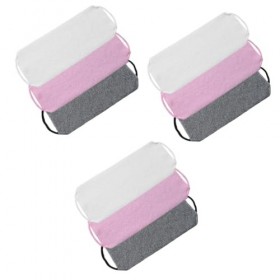 SOLUSTRE 9 Pcs Long Gommage Pour Le Bain Douche Rondelle Exfoliant Bain Gant De Toilette Nettoyage Douche Épurateur Coréen Ex