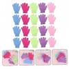 minkissy 48 Pièces Gants De Bain Mitaines Mitaines Gants De Gommage Pour Le Corps Gantelets Pour Hommes Bain DHuile Gant De 