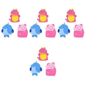 FRCOLOR 12 Pièces Serviette De Bain Animal Accessoires Pour Filles Accessoires De Bain Pour Accessoires Pour Filles Mitaines 