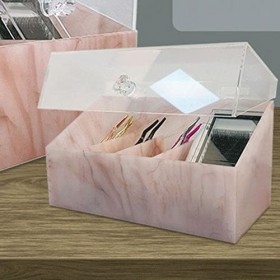 Sharplace Pince à épiler pour cils Porte-pince à épiler Présentoir à cils Conteneur à cils Pince à épiler Présentoir pour sal