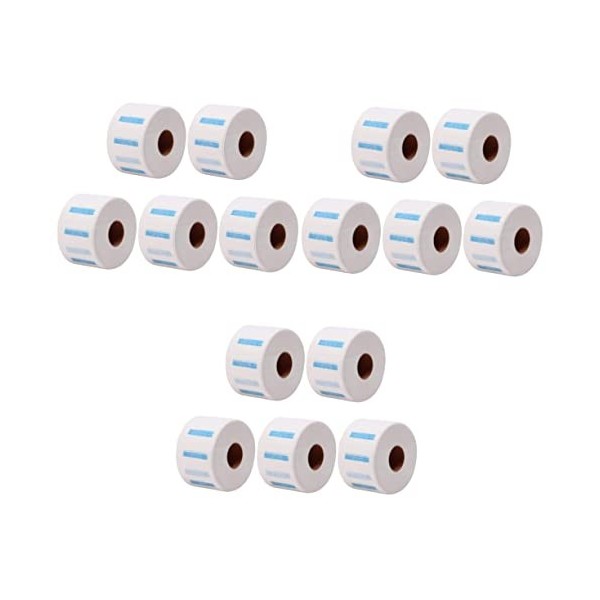 LALAFINA 10 Rouleaux Tour De Cou En Papier Enveloppements De Cou De Tissu De Barbier Coiffeur De Tissu De Cou Bandes De Cou P