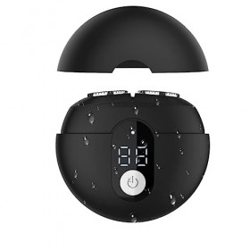 Mini rasoir USB avec indicateur de charge LED - Tondeuse à barbe de voyage pour homme - Rasoir électrique portable rechargeab