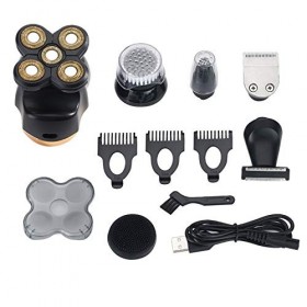 Rasoir électrique 6 en 1 tête de mort 8v54l6, Or V6f689, M