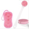 XUAN ZILUO Gants Exfoliants Silicone Serviette de Bain, Baignoire Brosse et arrière, Double Face Gants éponge de Boue ménager