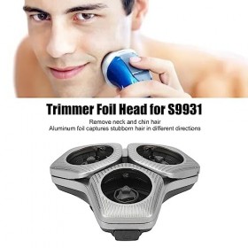 Tête De Tondeuse En Aluminium Pour S9931, Tondeuse électrique à Dents Fines, Tête De Remplacement Pour Tondeuse à Cheveux S99