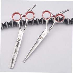 FRCOLOR 3 Pièces Ciseaux Pour Ciseaux Ciseaux À Barbe Barbe Moustache Ciseaux Cheveux Ciseaux Droits Ciseaux À Cheveux De Coi