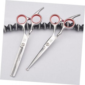 FRCOLOR 3 Pièces Ciseaux À Barbe Ciseaux Ciseaux De Coiffure Ciseaux De Coupe De Cheveux En Acier Inoxydable Ciseaux À Cheveu