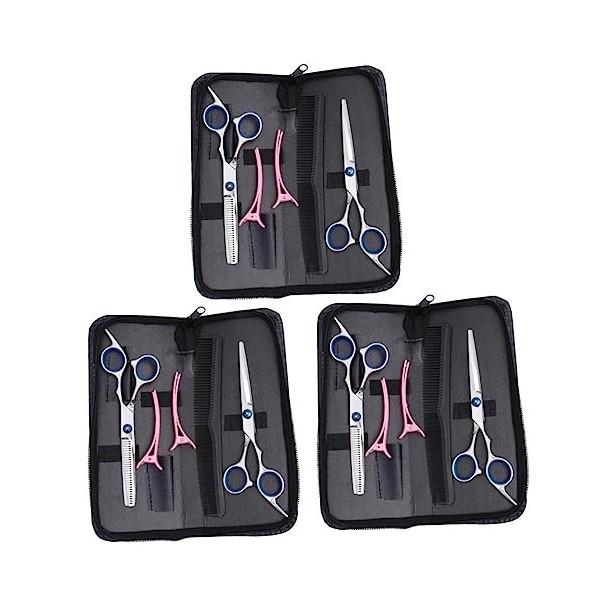 DOITOOL 2 Pièces Tondeuses Professionnelles Pour Barbiers Ensembles De Tenues Pour Femmes Ciseaux À Effiler Kit De Cheveux Po