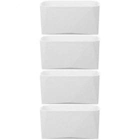 FOMIYES 4 Pcs Support De Rangement Pour Pinces À Épiler Pinces En Plastique Contenants En Plastique À Emporter Matériel De Ma