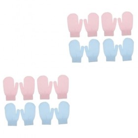 FOMIYES 16 Pièces Gants De Serviette De Bain Outils De Massage Gants Pour Le Nettoyage Luffa Épurateur De Corps Épurateur De 