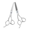 minkissy 2 Pièces Ciseaux Gauchers Ciseaux De Coiffure Cisaillement De Coiffeur Ciseaux De Salon Cisaillement Amincissant Cis