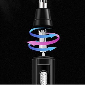 ZNULA JSY Tondeuse Oreille Nez Nez Electric Hair Trimmer Mens Nose Nose épilateur Épilateur Rechargeable Nose Clippers de Ch
