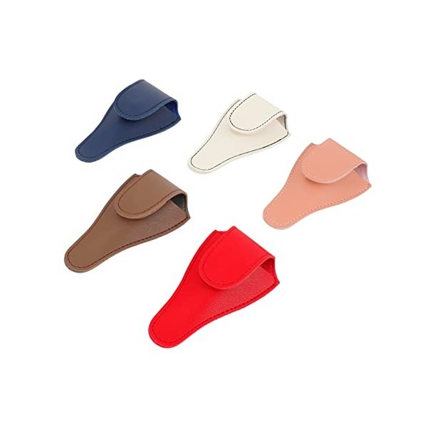 POPETPOP 15 Pcs De Protection Pour Coupe-Ongles Pochette Pour Ciseaux À Ongles Pochette Pour Ciseaux En Cuir Pour Ciseaux Cis