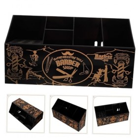 DRESSOOS Support De Cisaille Pour Barbier Fournitures De Salon De Porte-ciseaux De Salon Boîte De Rangement Pour Peigne à Che