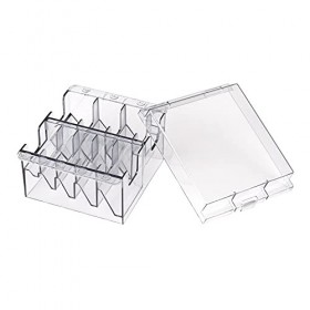 Layhou Organiseur de lames en plastique pour 8 lames - Support pour peigne et tondeuse