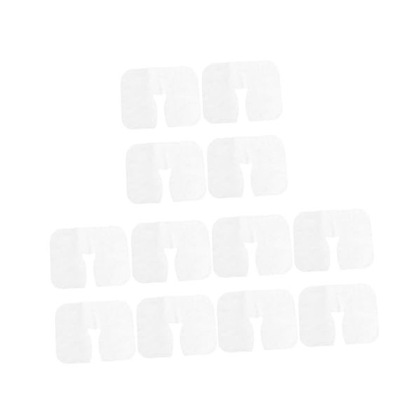 FOMIYES 200 Pcs Serviette De Visage Jetable Portable Berceau Lit Oreiller Serviette Couverture Jetable Massage Appui-Tête Cou