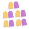 FRCOLOR 12 Pièces Gants Démaquillants Démaquillants en Microfibre Débarbouillettes Gants pour Le Nettoyage Serviette en Micro