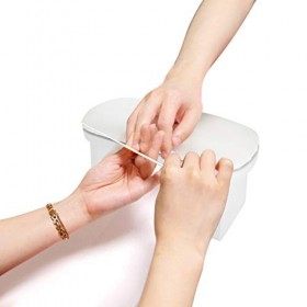 Repose Main Coussin en cuir artificiel doux, Nail Arm Reste pour le polissage des ongles, coussin de repos pour la manucure, 