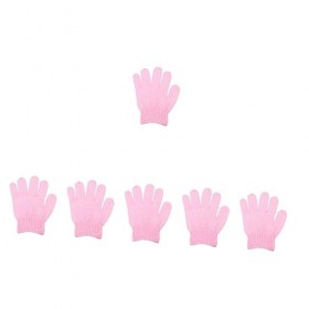 Beaupretty 60 Pièces Gants De Bain À Cinq Doigts Enfant Tball Gant Éponge De Nettoyage Gant De Gommage Coréen Gommages Corpor