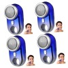 minkissy 2 Pièces Rasoir Électrique Mini Rasoirs Pour Hommes Rasoirs Pour Hommes Rasoir Tondeuse Électrique Maquinilla De Afe