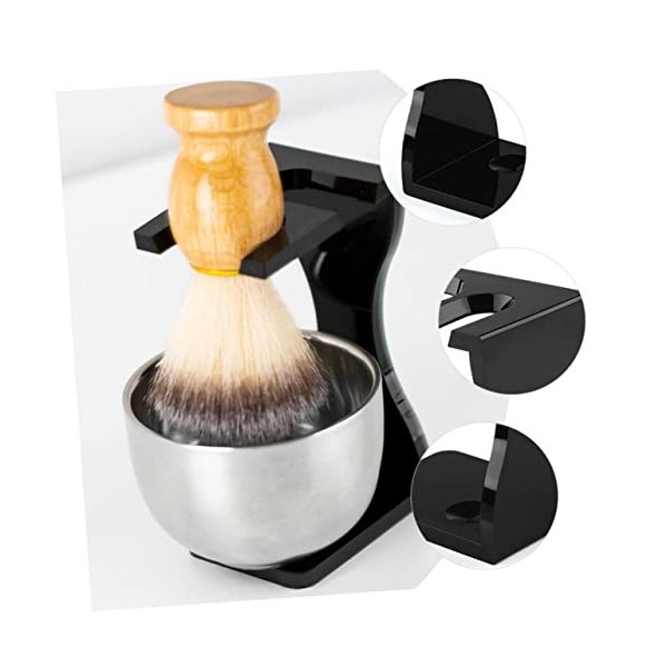 POPETPOP 4 Pièces Porte-Brosse À Barbe Rasoir En Plastique Rasoirs Électriques Pour Hommes Pour Rasage Rasoir Pour Hommes Por