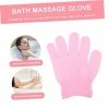 FOMIYES 50 Pièces Gants De Bain À Cinq Doigts Serviettes De Bain Luffa De Bain Épurateurs De Visage Gant Autobronzant Brosse 