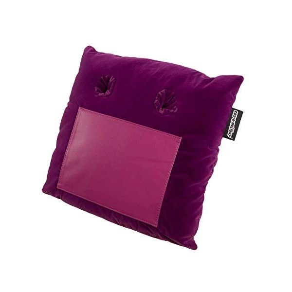 Coussin de manucure pour accoudoir et vernis à ongles - Velours violet - Cadeau de beauté