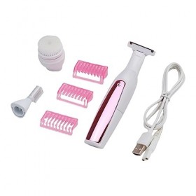 FRCOLOR Rechargeable Rasoir Rechargeable Tissu Rasoir Dames Rasoir Électrique Tondeuse Électrique Rasoir Électrique Pour Les 