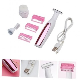 FRCOLOR Rechargeable Rasoir Rechargeable Tissu Rasoir Dames Rasoir Électrique Tondeuse Électrique Rasoir Électrique Pour Les 