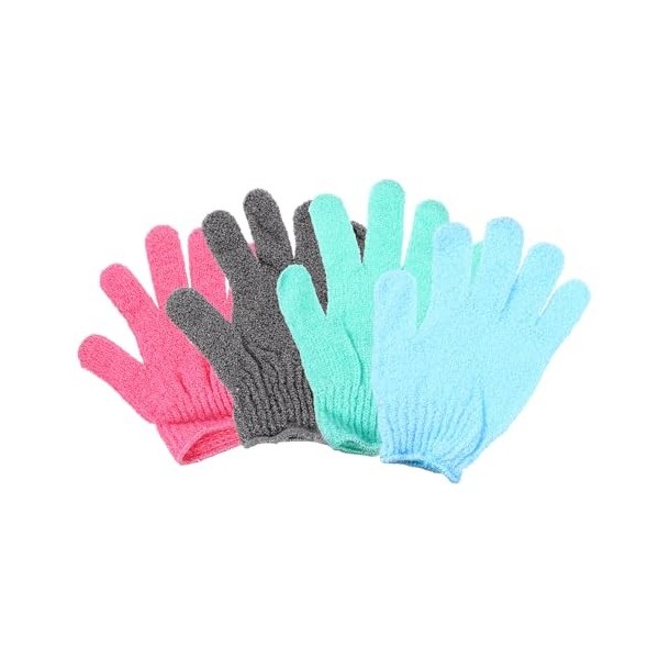 minkissy 12 Paires De Gants De Gommage À La Boue Serviette Pour Le Corps Gant De Toilette Coréen Serviettes De Spa Gants De B